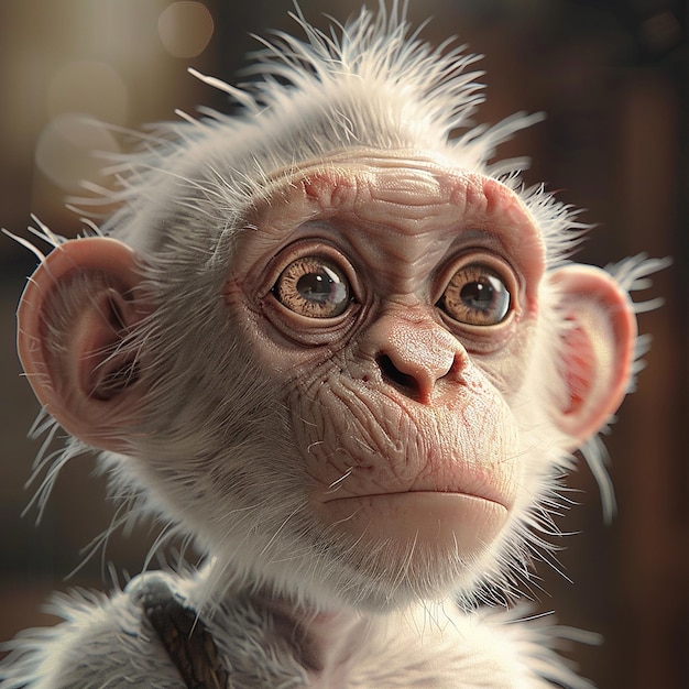 3d rendered photos of monkey