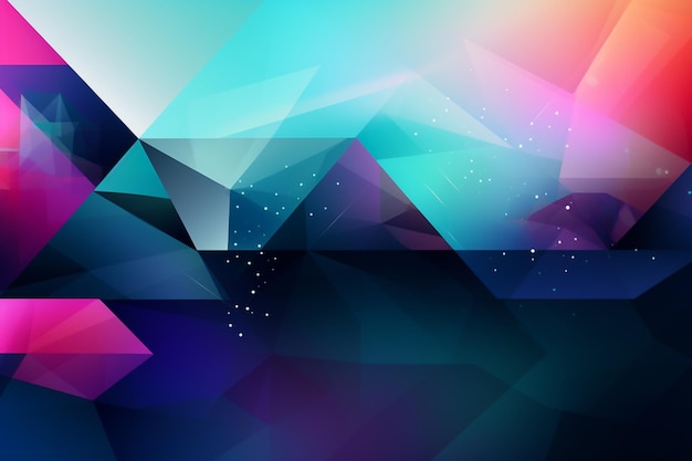 3D rendering abstract colorful modern background banner or wallpaper graphic geometric element