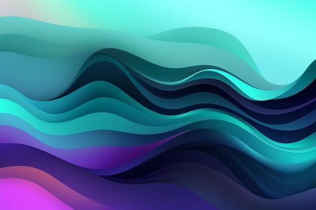 3D rendering abstract colorful modern background banner or wallpaper graphic geometric element