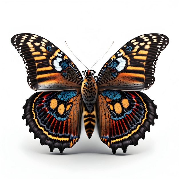 3d Rendering Admiral Butterfly Animal AI Generative