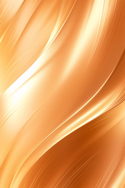 3D rendering golden silky metal texture background decorative pattern