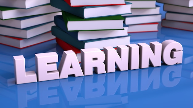 3d rendering Learning text and books