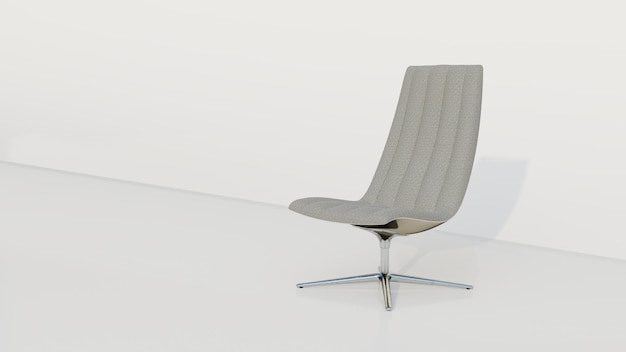 3d rendering lounge chair office