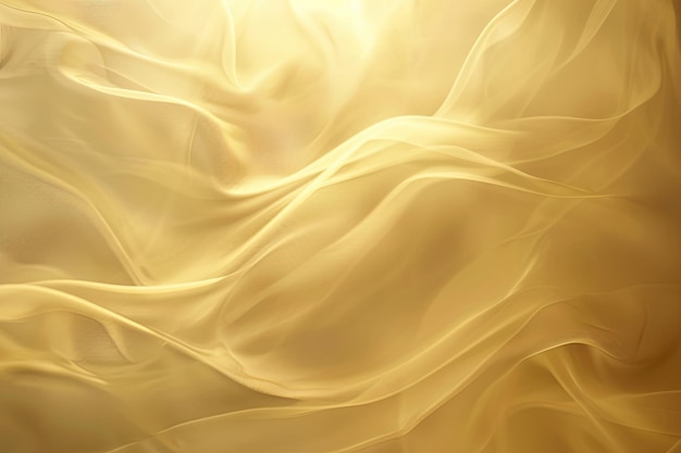 Photo 3d rendering of minimalist abstract gold background with foggy wind ai image