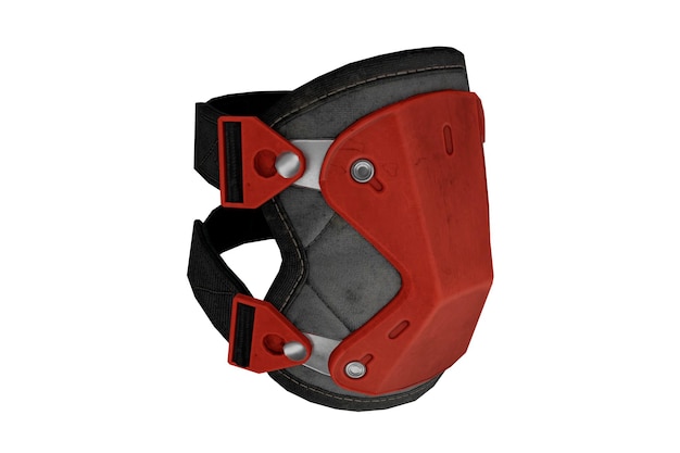 3d rendering protective knee pad