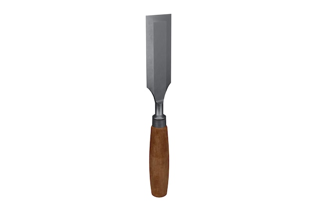 Photo 3d rendering realistic hand shovel