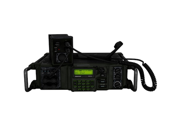 3d rendering realistic military radio