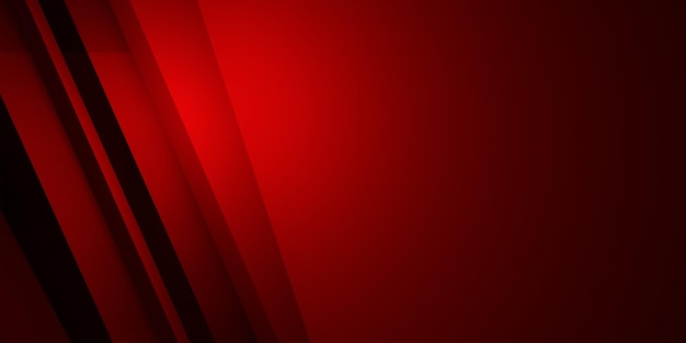 3d rendering of red and black abstract geometric background