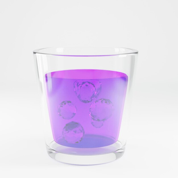 3D rendering soft drink