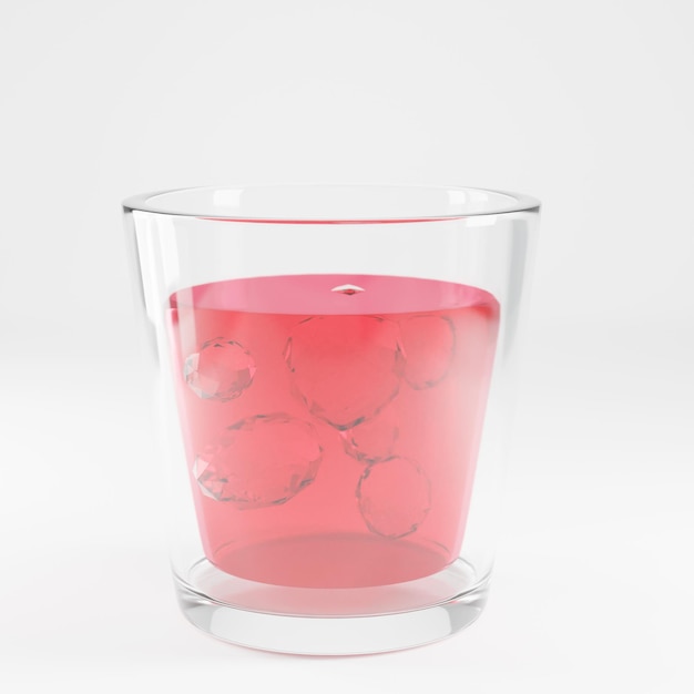 3D rendering soft drink