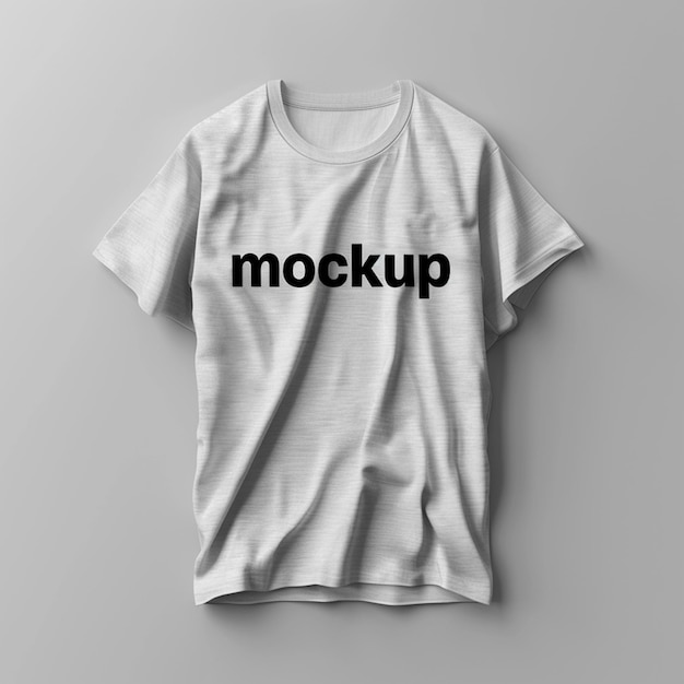 3D rendering of tshirt mockup