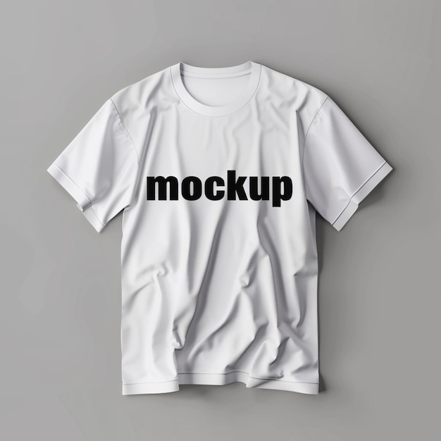 3D rendering of tshirt mockup