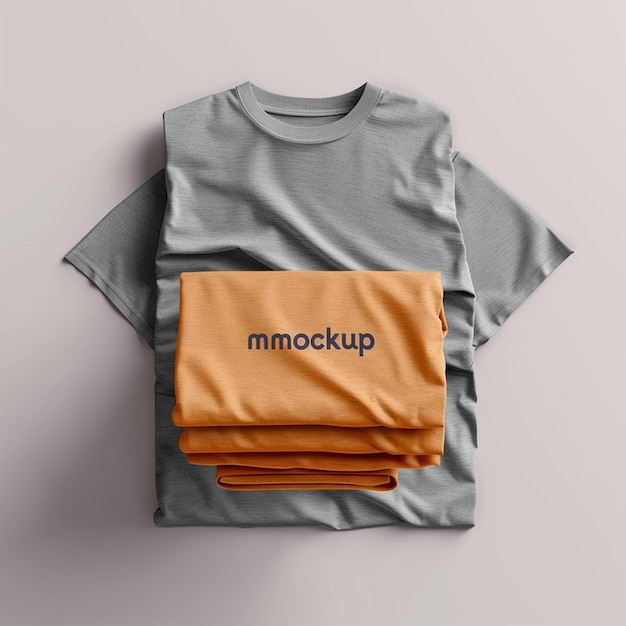 3D rendering of tshirt mockup