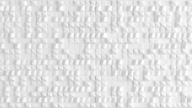 3d rendering white background texture with geometric shapes