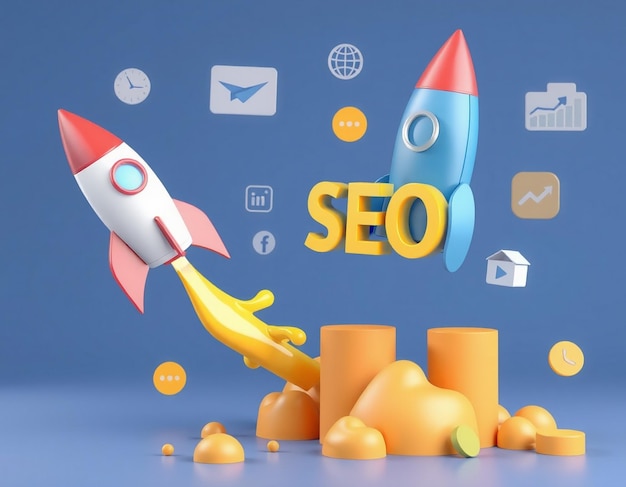 3D SEO Optimization RocketPowered Marketing Strategies for Web and Social Media