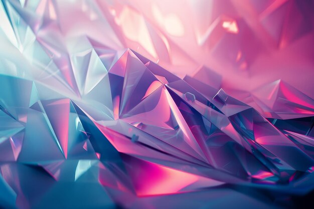 3d shape abstract futuristic background