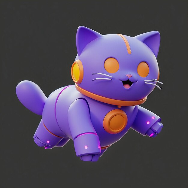 3d shiba inu dog robot