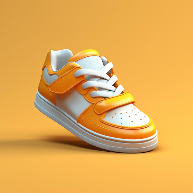 3D Shoes Icon Footwear and Fashion Accessory isometric isolated render