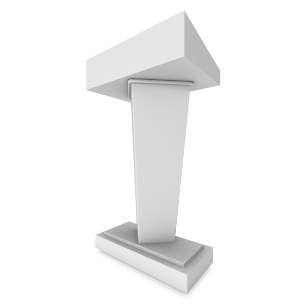 3d Speaker Podium