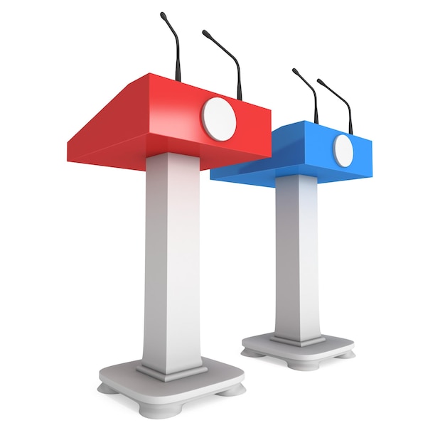 3d Speaker Podiums