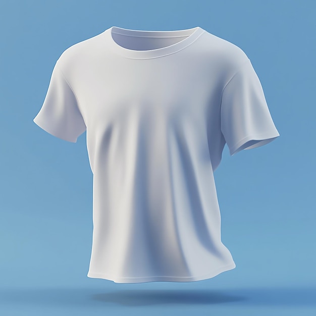 Photo 3d t shirt icon casual and comfortable garment for everyday wear illustration logo