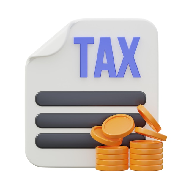 3D Tax Illustration