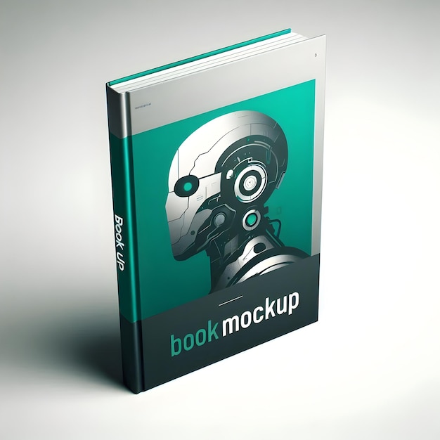 3D Technology and innovations Book Cover Mockup for Authors and publishers