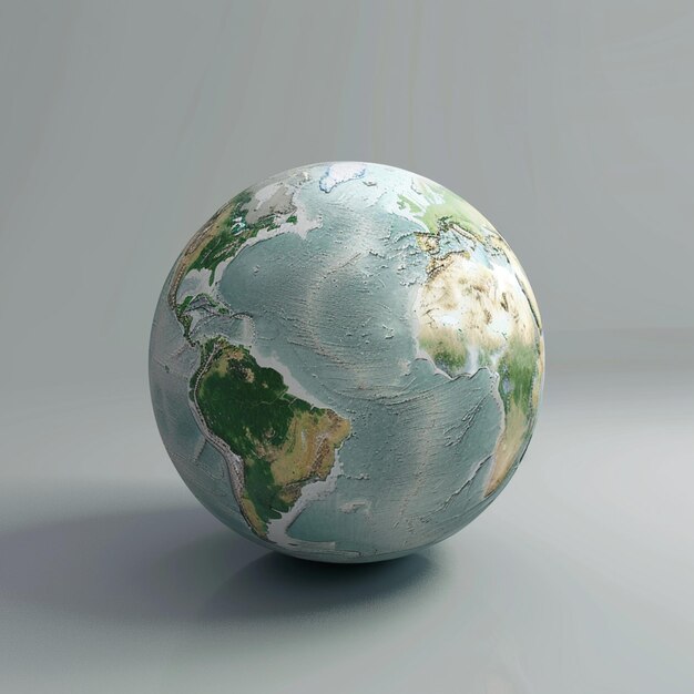 3D vector globe