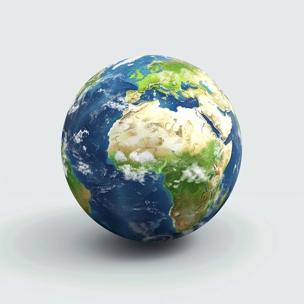 3D vector globe