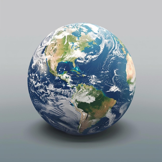 3D vector globe