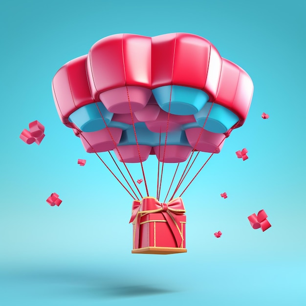 3d vector illustration of gift box