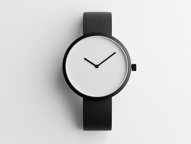 Photo a 3d a watch on a background with copy space for mockup ai generated