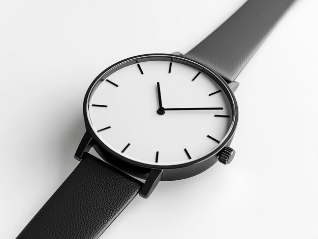 Photo a 3d a watch on a background with copy space for mockup ai generated