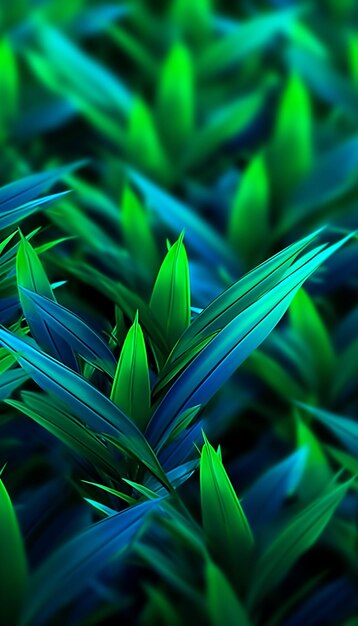 4K colorful leaf AMOLED wallpaper Created with generative Ai