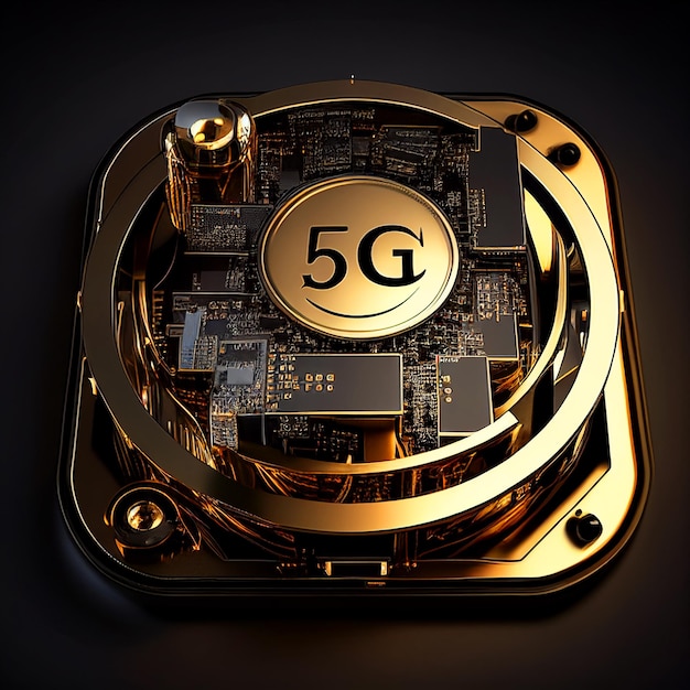 5G 6G Created by Generative AI