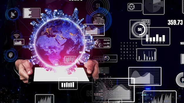 5G Communication Technology of Internet Network conceptual