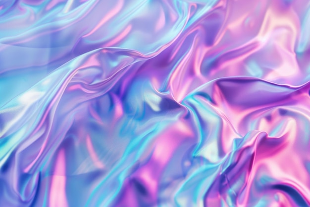 80s style holographic background with pastel colors and irregularities