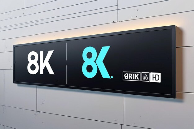 8K Ultra HD Sign