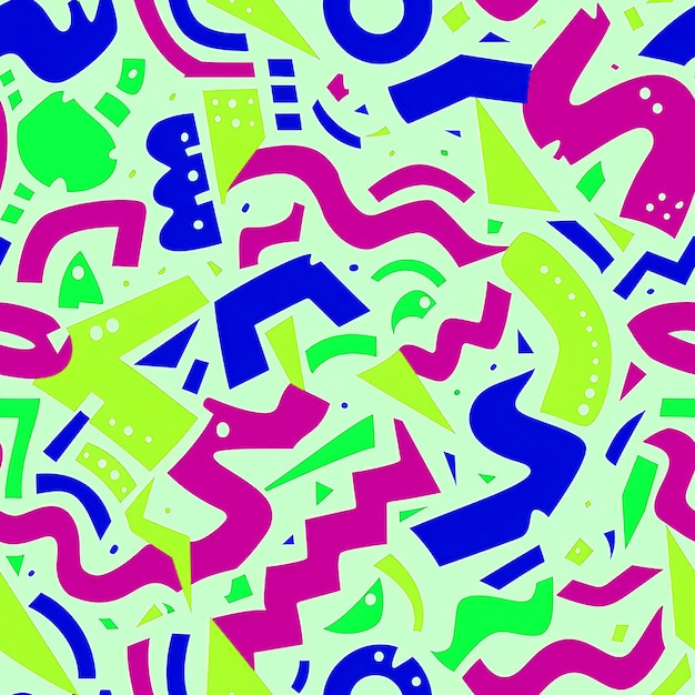 90s Pattern Design For Social media Background and packaging artwork Background