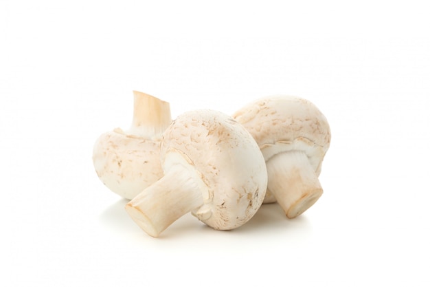 ÃÂ¡hampignon mushrooms isolated on white, close up