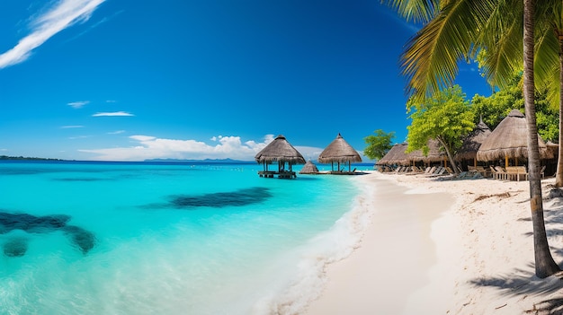 A_pristine_white_sand_beach_lined_with_swaying_palm_tree