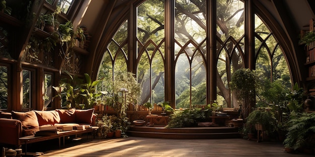 A_room_of_a_magical_house_with_a_huge_AND_open_window_A