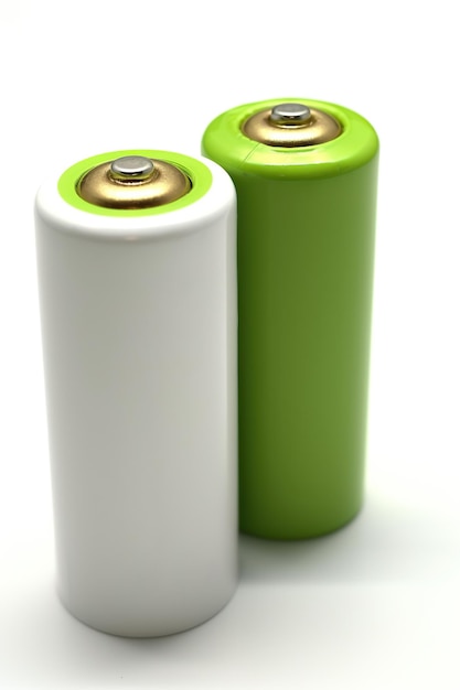 AA battery mock up style AI Generated illustration