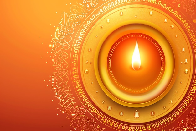 Aarti Plate indian illustration background