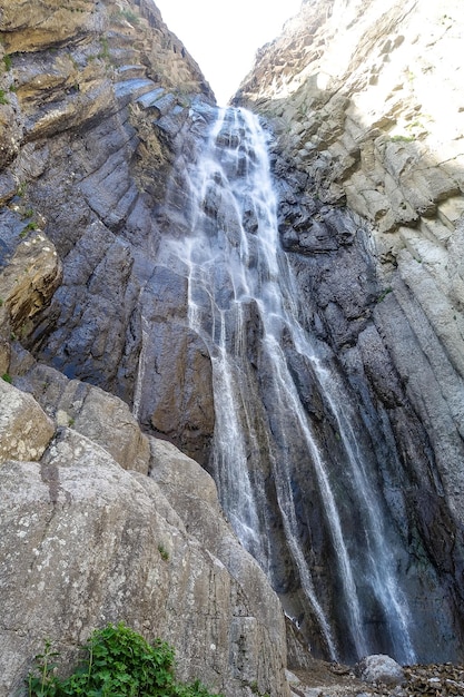 AbaiSu waterfall North Caucasus KabardinoBalkaria June 2021