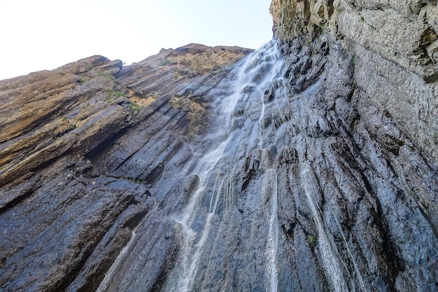 AbaiSu waterfall North Caucasus KabardinoBalkaria June 2021