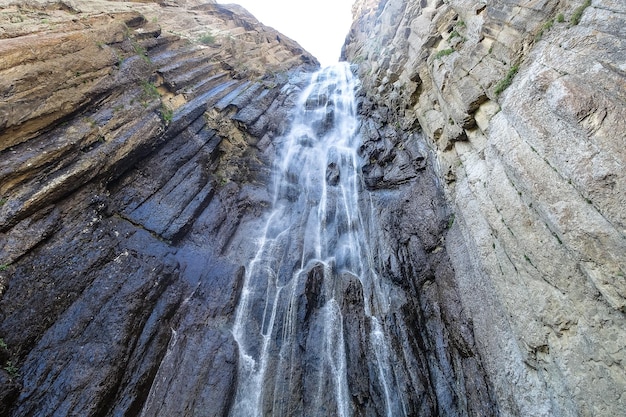 AbaiSu waterfall North Caucasus KabardinoBalkaria June 2021