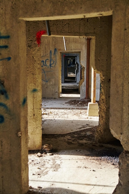 Abandoned Grain Elevator Doorways Urban Decay Perspective