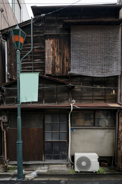 Abandoned house background