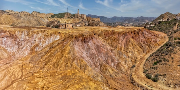 Abandoned mine in Murcia Spain